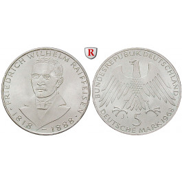 Bundesrepublik Deutschland, 5 DM 1968, Raiffeisen, J, PP, J. 396