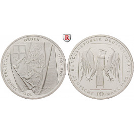 Bundesrepublik Deutschland, 10 DM 1990, Deutscher Orden, J, PP, J. 451