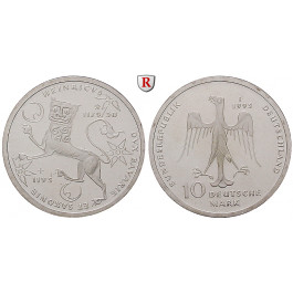 Bundesrepublik Deutschland, 10 DM 1995, Heinrich der Löwe, F, PP, J. 462