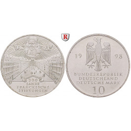Bundesrepublik Deutschland, 10 DM 1998, PP, J. 470