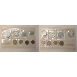 Bundesrepublik Deutschland, Kursmünzensatz 1969, nicht originalverpackt, F, PP