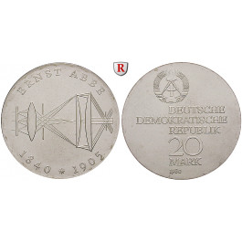 DDR, 20 Mark 1980, Abbe, vz-st, J. 1575