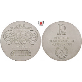 DDR, 10 Mark 1982, Gewandhaus, vz-st, J. 1583