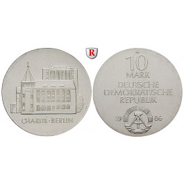 DDR, 10 Mark 1986, Charité, st, J. 1612