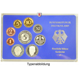 Bundesrepublik Deutschland, Kursmünzensatz 1985, Einzelsatz, PP