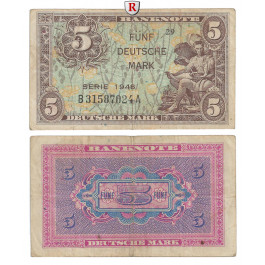 Bundesrepublik Deutschland, 5 DM 1948, III, Rb. 236a