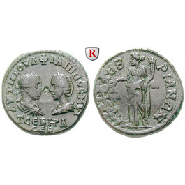 Römische Provinzialprägungen, Thrakien, Mesembria, Otacilia Severa, Frau Philippus I., Bronze, f.ss/ss