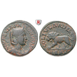 Römische Provinzialprägungen, Phönizien, Berytus, Salonina, Frau des Gallienus, Bronze, ss