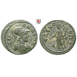 Römische Provinzialprägungen, Lydien, Silandos, Autonome Prägungen, Bronze um 211-217 n.Chr., vz