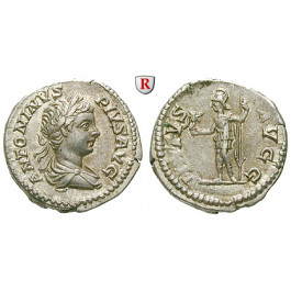 Römische Kaiserzeit, Caracalla, Denar 203, f.vz