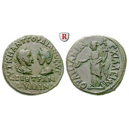 Römische Provinzialprägungen, Thrakien, Anchialos, Tranquillina, Frau Gordianus III., 5 Assaria, vz