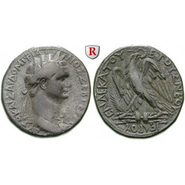 Römische Provinzialprägungen, Seleukis und Pieria, Antiocheia am Orontes, Domitianus, Tetradrachme Jahr 11 = 90-91, ss