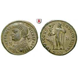 Römische Kaiserzeit, Constantinus I., Follis 317-320, f.st