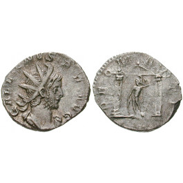 Römische Kaiserzeit, Gallienus, Antoninian 258-259, ss+/ss