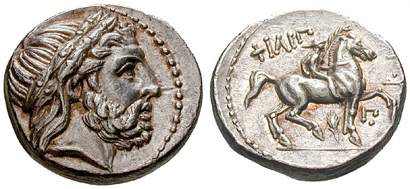 Makedonien, Königreich, Philipp II., Tetradrachme, 323-315 