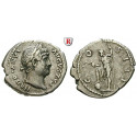 Römische Kaiserzeit, Hadrianus, Denar 125-127, ss+