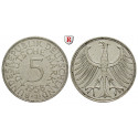 Bundesrepublik Deutschland, 5 DM 1958, J, ss+, J. 387