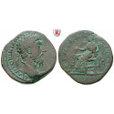 Römische Kaiserzeit, Marcus Aurelius, Sesterz 168, ss+/f.ss