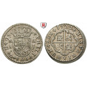 Spanien, Philipp V., 2 Reales 1722, ss-vz