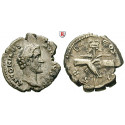 Römische Kaiserzeit, Antoninus Pius, Denar 145-161, ss+