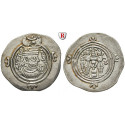 Sasaniden, Chosrau II., Drachme, ss-vz