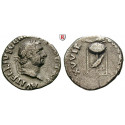 Römische Kaiserzeit, Vitellius, Denar 69, ss