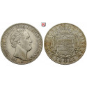 Sachsen, Königreich Sachsen, Friedrich August II., Taler 1844, ss