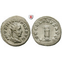 Römische Kaiserzeit, Philippus I., Antoninian 248, ss-vz