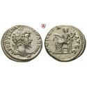 Römische Kaiserzeit, Septimius Severus, Denar 198-202, vz-st/vz