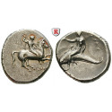 Italien-Kalabrien, Taras (Tarent), Didrachme 302 - 280v.Chr., ss-vz/ss