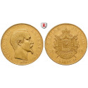 Frankreich, Napoleon III., 50 Francs 1856, 14,52 g fein, ss-vz