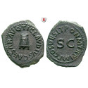 Römische Kaiserzeit, Claudius I., Quadrans 41, ss+
