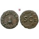 Römische Kaiserzeit, Claudius I., Quadrans 42, ss-vz