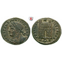 Römische Kaiserzeit, Constantinus II., Caesar, Follis 326, vz