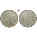 Weimarer Republik, 3 Reichsmark 1929, Waldeck, A, ss-vz, J. 337
