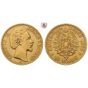 Deutsches Kaiserreich, Bayern, Ludwig II., 10 Mark 1875, D, ss, J. 196
