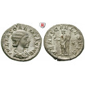 Römische Kaiserzeit, Julia Soaemias, Mutter des Elagabal, Denar 218-222, ss-vz