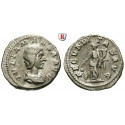 Römische Kaiserzeit, Julia Maesa, Großmutter des Elagabal, Denar 218-220, ss+