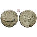 Römische Republik, Marcus Antonius, Denar 32-31 v.Chr., f.ss