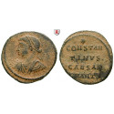 Römische Kaiserzeit, Constantinus II., Caesar, Follis 324-325, ss