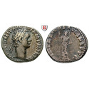 Römische Kaiserzeit, Domitianus, Denar 90-91, ss/f.ss