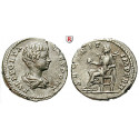 Römische Kaiserzeit, Geta, Caesar, Denar 200-202, ss-vz