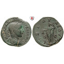 Römische Kaiserzeit, Gordianus III., Sesterz 241-244, ss/ss-vz