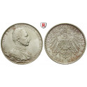 Deutsches Kaiserreich, Preussen, Wilhelm II., 2 Mark 1913, Regierungsjubiläum, A, vz/vz-st, J. 111