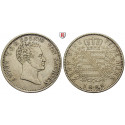 Sachsen, Königreich Sachsen, Anton, Konventionstaler 1828, ss+