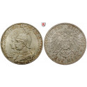 Deutsches Kaiserreich, Preussen, Wilhelm II., 5 Mark 1901, 200 Jahre Königreich, A, vz/vz-st, J. 106