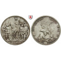 Deutsches Kaiserreich, Preussen, Wilhelm II., 2 Mark 1913, Der König rief, st, J. 109