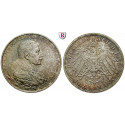 Deutsches Kaiserreich, Preussen, Wilhelm II., 3 Mark 1913, Regierungsjubiläum, A, f.st, J. 112