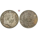 Deutsches Kaiserreich, Sachsen, Georg, 5 Mark 1904, Auf den Tod, E, vz/vz-st, J. 133