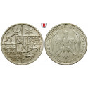 Weimarer Republik, 3 Reichsmark 1927, Uni Marburg, A, vz-st, J. 330